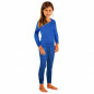 Preview: Wavesafe, 5G, Radiation Protection, Kids Leisure Suit Organic Cotton, Silver Sweat Shirt Knitted Royal