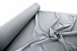 Preview: Tenda in filo d'acciaio inossidabile grigio chiaro Prezzo per 1m2 - min. due m2 37dB a 3.5GHz