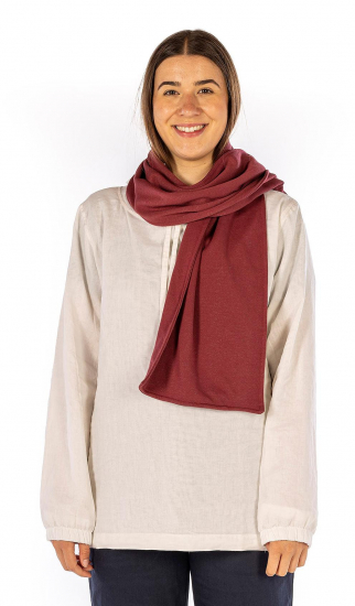 Écharpe tissu sweat-shirt en coton Bio 30x140cm 4 couleurs  45dB à 1 GHz