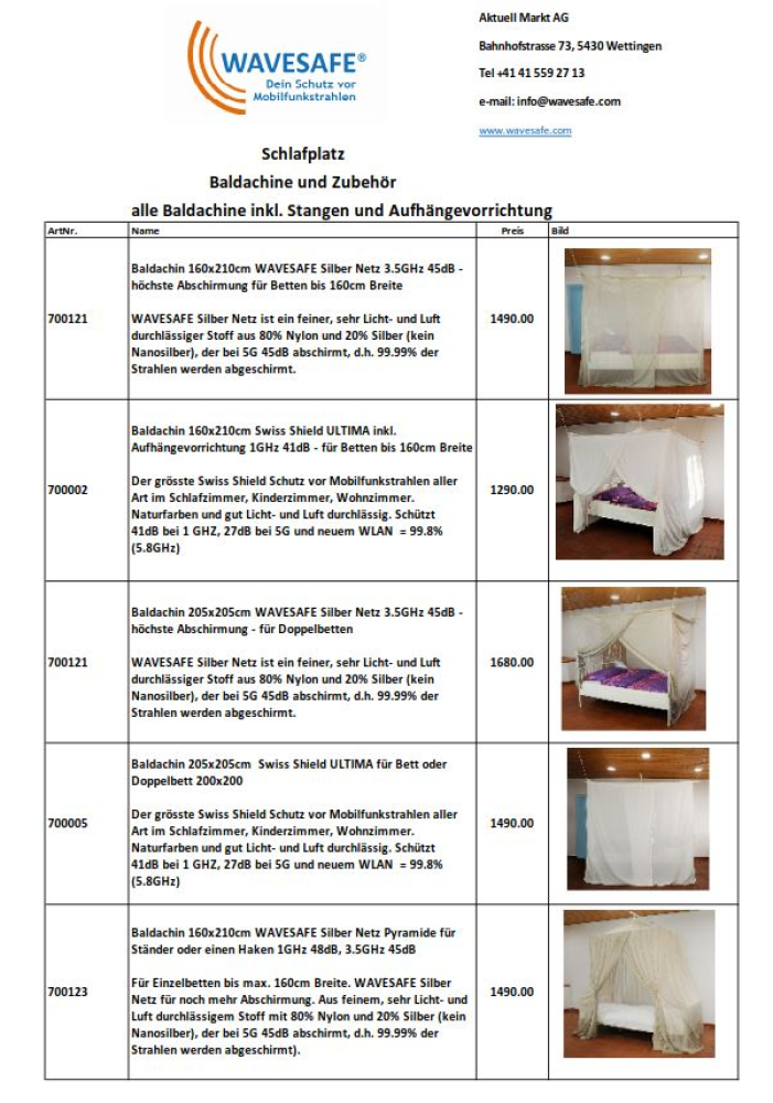 Wavesafe paper catalogue free of charge by mail or as pdf by e-mail