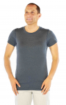 Men's T-Shirt Marine  Organic Cotton Silver Knit 32dB at 1GHzMarine