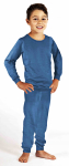 Wavesafe, 5G, protection contre les radiations, costume de loisir pour enfants en coton biologique, sweat-shirt argenté en tricot anthracite