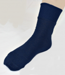 Abschirm Socken aus Sweatshirt Stoff Silber und Bio Baumwolle 25dB bei 3.5GHz