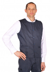 Men's vest cotton 37dB at 3.5GHz 2 colors