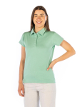 Wavesafe, 5G, Radiation Protection, Polo Shirt Ladies Modal and Silver green 37dB at 3.5GHz (42dB at 1GHz)