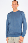 Wavesafe, 5G, Radiation Protection, Mens Sweat Shirt Organic Cotton Silver Sweat Shirt Knitted Anthracite